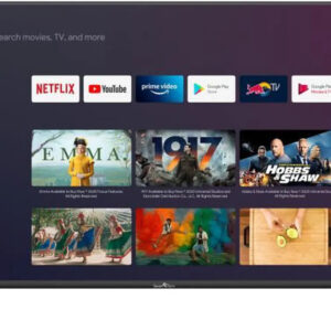Itel TV G4360 43 SMART FHD 60Hz 1920*1080 3HDMI 2USB WIFI Bth Android 11 Recpeteur intégré 12M