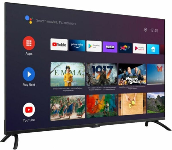 Itel TV G4360 43 SMART FHD 60Hz 1920*1080 3HDMI 2USB WIFI Bth Android 11 Recpeteur intégré 12M Maroc