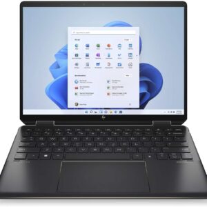 HP Spectre x360 i5 1235U 13,5Touch 8Go 512Go SSD W11H Black 12M