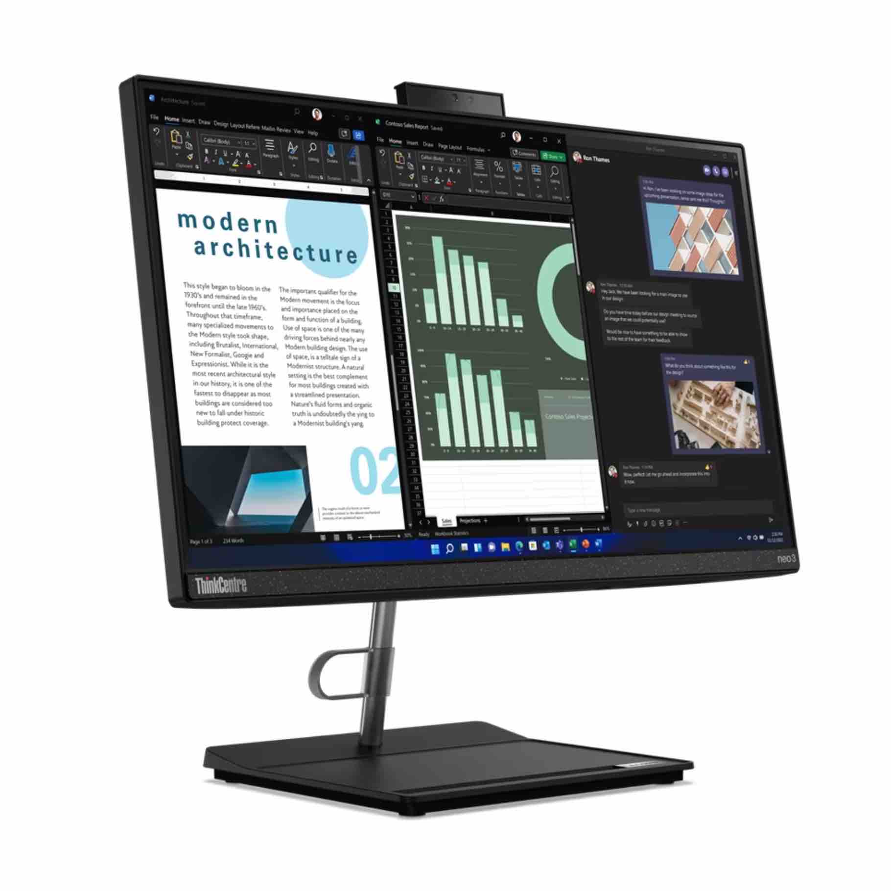 LENOVO ThinkCentre Neo 30a 22 G4 AiO i5